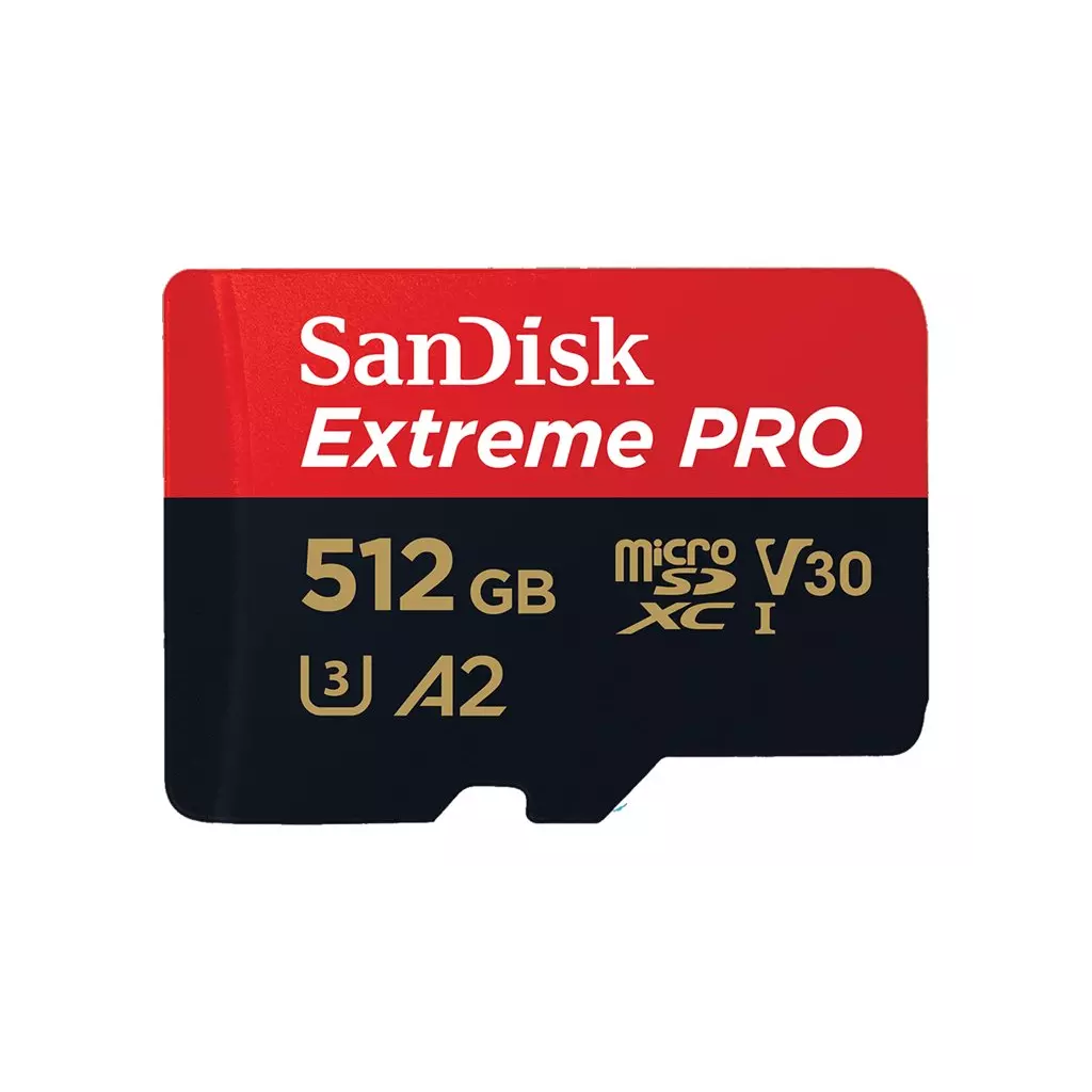 Obrázek produktu SanDisk microSDXC 512GB Extreme PRO + Rescue PRO Deluxe + SD adaptér