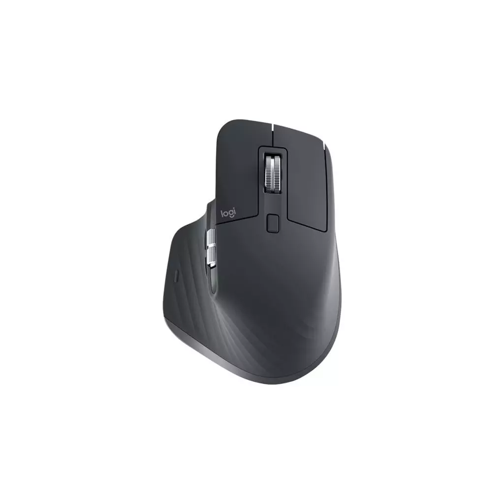 Obrázek produktu Logitech MX Master 3S Graphite, bezdrátová myš, Logi Bolt, USB/Bluetooth - šedá - grafitová