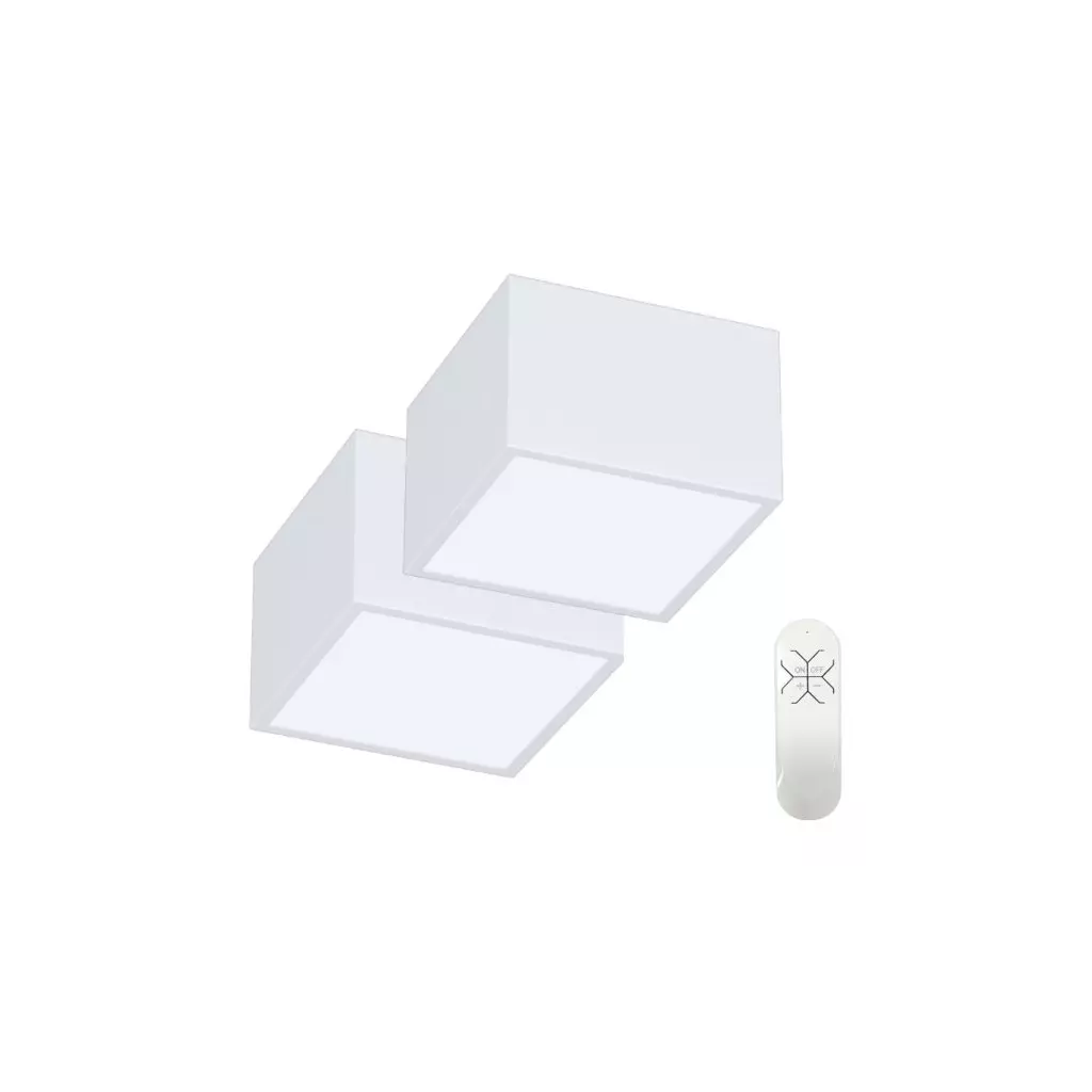 Obrázek produktu IMMAX NEO sada 2x CANTO SMART stropní svítidlo 15x15cm 12W bílé Zigbee 3.0 + DO, TUYA