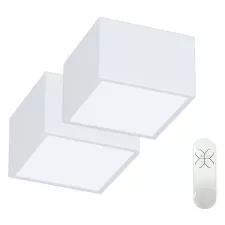 obrázek produktu IMMAX NEO sada 2x CANTO SMART stropní svítidlo  15x15cm 12W bílé Zigbee 3.0 + DO, TUYA