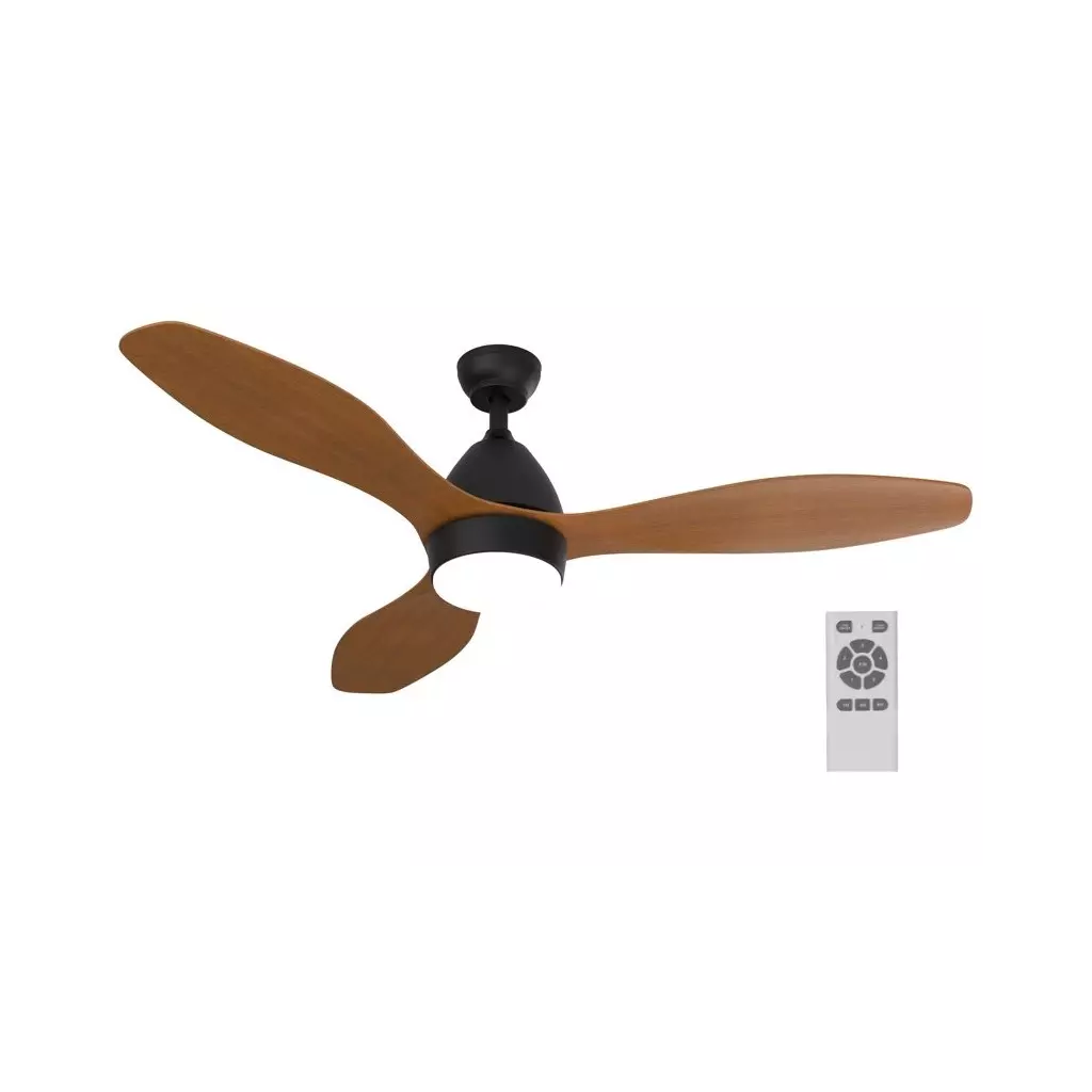 Obrázek produktu IMMAX NEO LITE FRESCO SMART stropní svítidlo s ventilátorem 18W TUYA Wi-Fi hnědo-černé