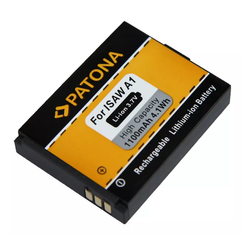 Obrázek produktu PATONA baterie pro digitální kameru ISAW Advance 1100mAh Li-Ion