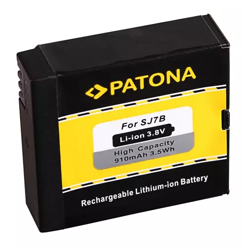 obrázek produktu PATONA baterie pro digitální kameru SJCAM SJ7 Star 910mAh Li-Ion