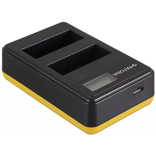 obrázek produktu PATONA nabíječka Foto Dual LCD Nikon EN-EL14 USB