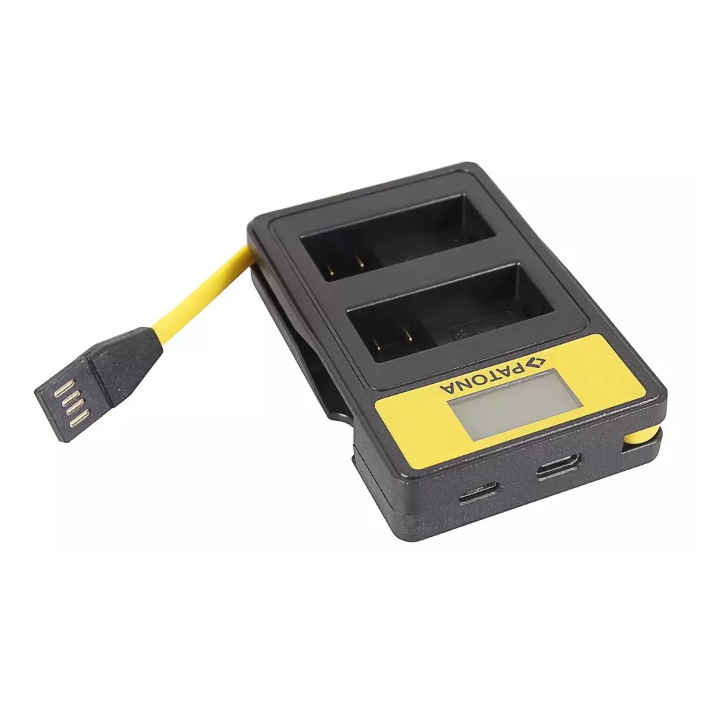Obrázek produktu PATONA nabíječka Foto Dual Canon LP-E8 s LCD,USB