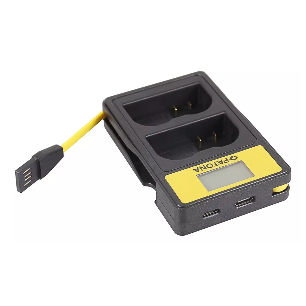 Obrázek produktu PATONA nabíječka Foto Dual Nikon EN-EL15 s LCD,USB
