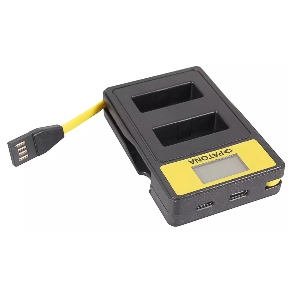 Obrázek produktu PATONA nabíječka Foto Dual Canon LP-E12 s LCD,USB