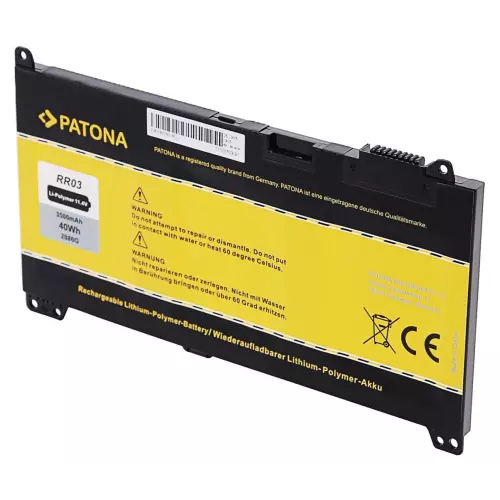 obrázek produktu PATONA baterie pro ntb HP 430/440/450 G4 3500mAh Li-Pol 11,4V RR03XL - černá