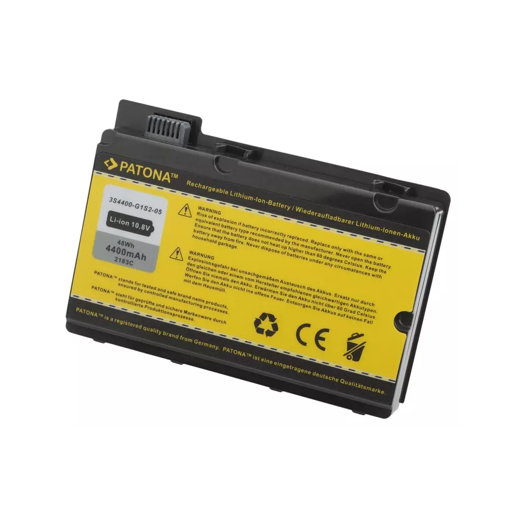 Obrázek produktu PATONA baterie pro ntb FUJITSU-SIEMENS AMILO Pi2540 4400mAh Li-Ion 10,8V - černá