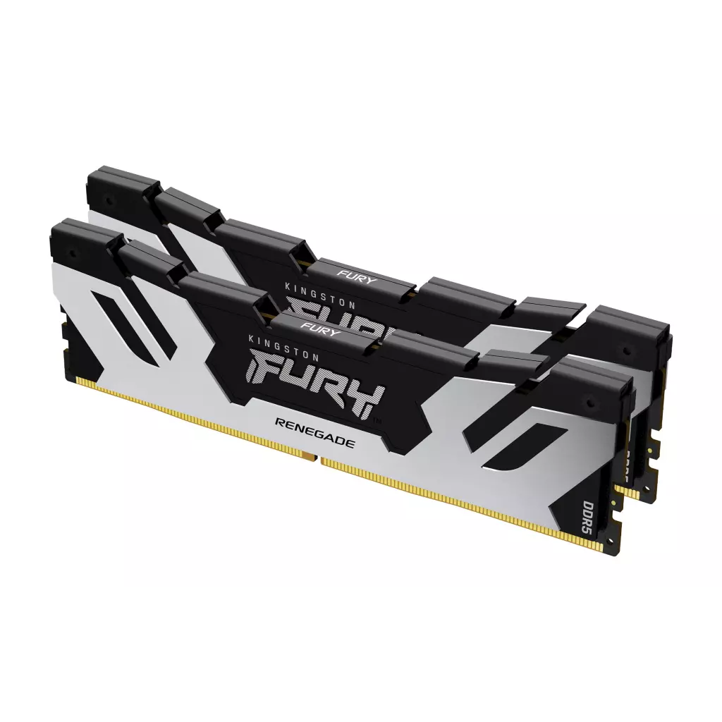 Obrázek produktu Kingston Fury Renegade DIMM DDR5 32GB 6400MHz stříbrné (Kit 2x16GB) - stříbrná