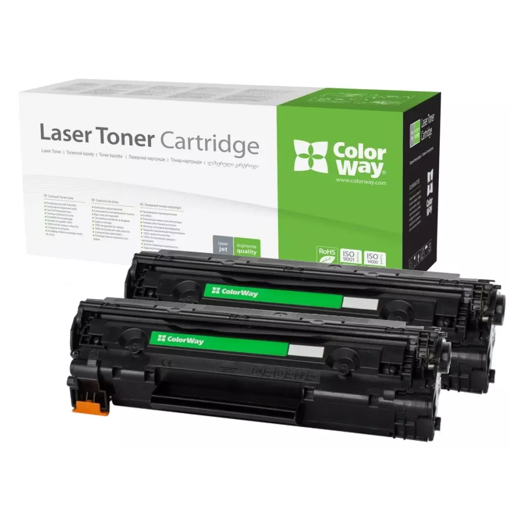 Obrázek produktu ColorWay kompatibilní toner s HP CE278A/ černý/ 2x 2100 stran/ Dual pack