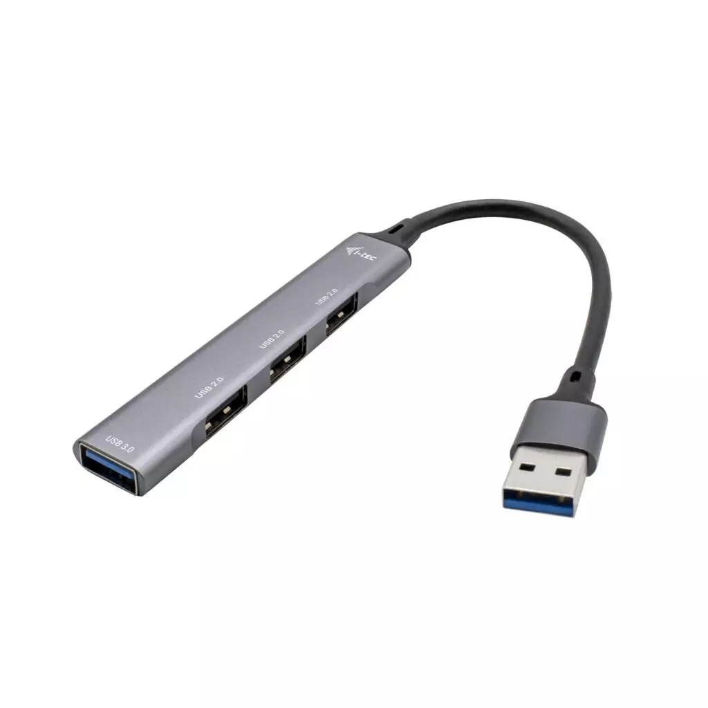 Obrázek produktu i-tec USB 3.0 Metal HUB 1x USB 3.0 + 3x USB 2.0
