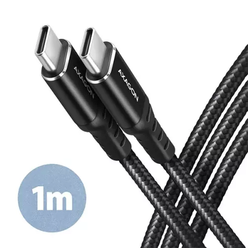 obrázek produktu AXAGON datový a nabíjecí kabel USB-C na USB-C / US