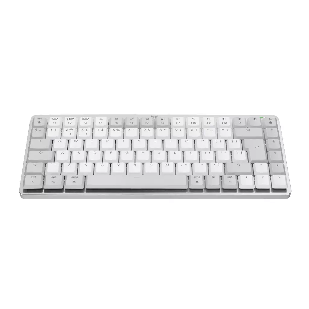 Obrázek produktu Logitech MX Mechanical Mini for Mac Minimalist, Pale Grey - šedá