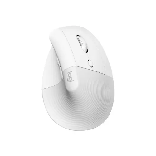 obrázek produktu Logitech Lift for Mac Vertical Ergonomic Mouse Off-White - bílá