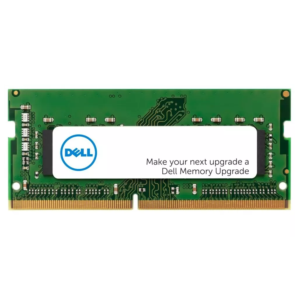 Obrázek produktu DELL 32GB paměť do notebooku/ 3200 MHz/ SO-DIMM/  Latitude, Precision, XPS/ OptiPlex AIO, Micro MFF - zelená