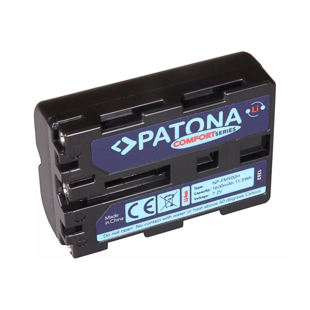 Obrázek produktu PATONA baterie pro foto Sony NP-FM500H 1600mAh Li-Ion Comfort
