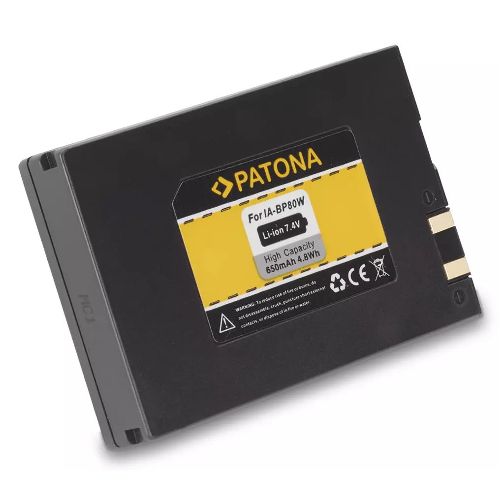 Obrázek produktu PATONA baterie pro foto Samsung BP80W 650mAh Li-Ion