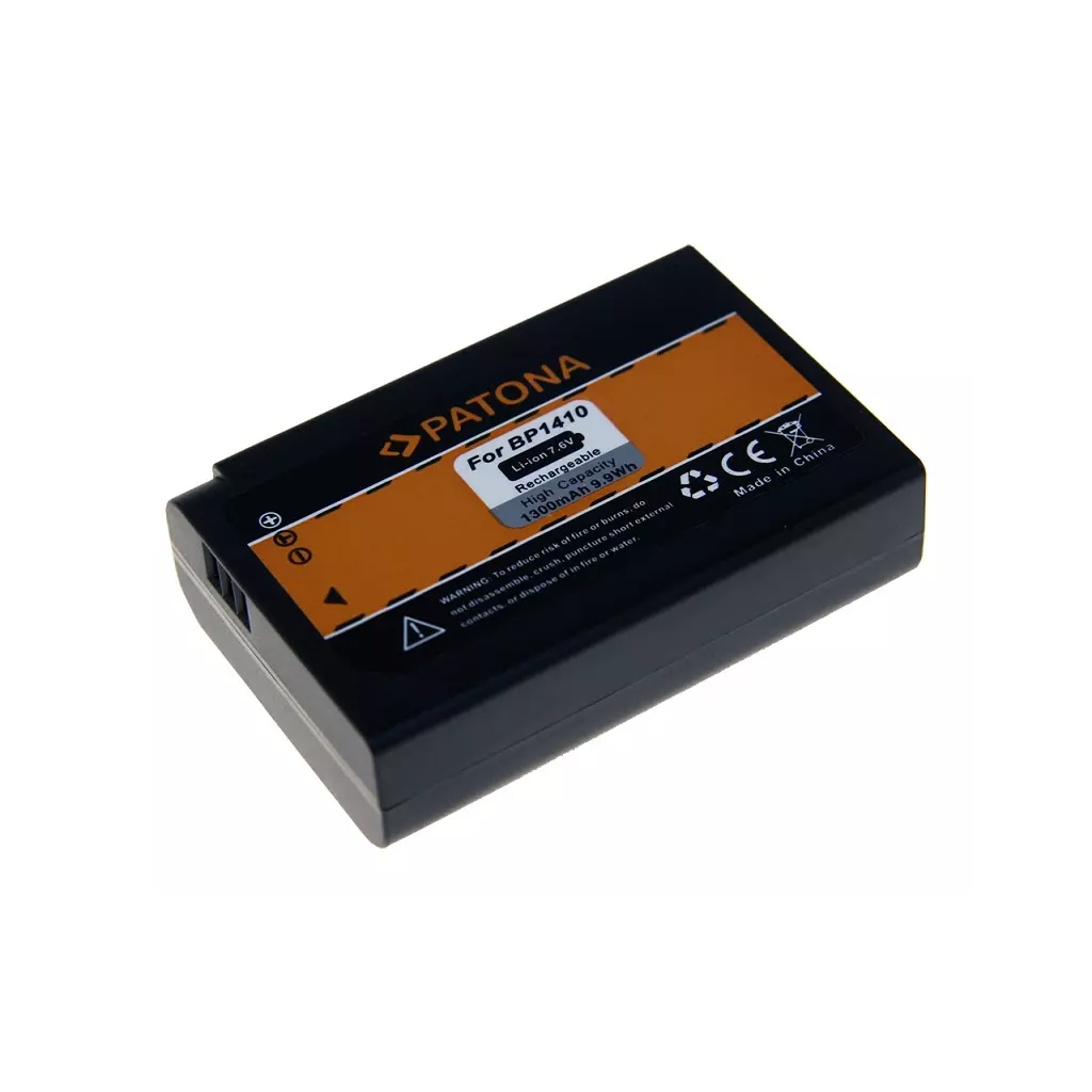 Obrázek produktu PATONA baterie pro foto Samsung BP1410 1300mAh Li-Ion