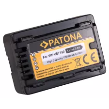 obrázek produktu PATONA baterie pro foto Panasonic VW-VBT190 1780mAh Li-Ion