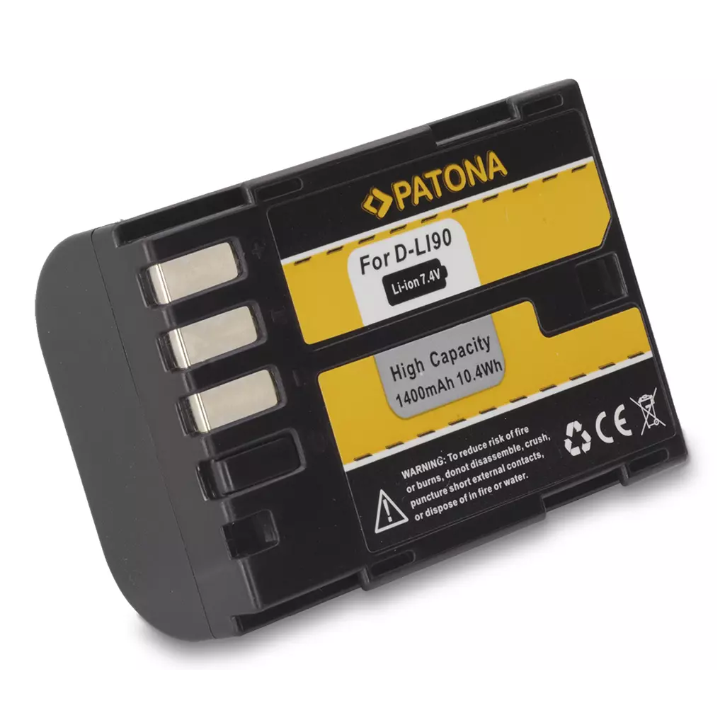 Obrázek produktu PATONA baterie pro foto Pentax D Li90 1400mAh Li-Ion