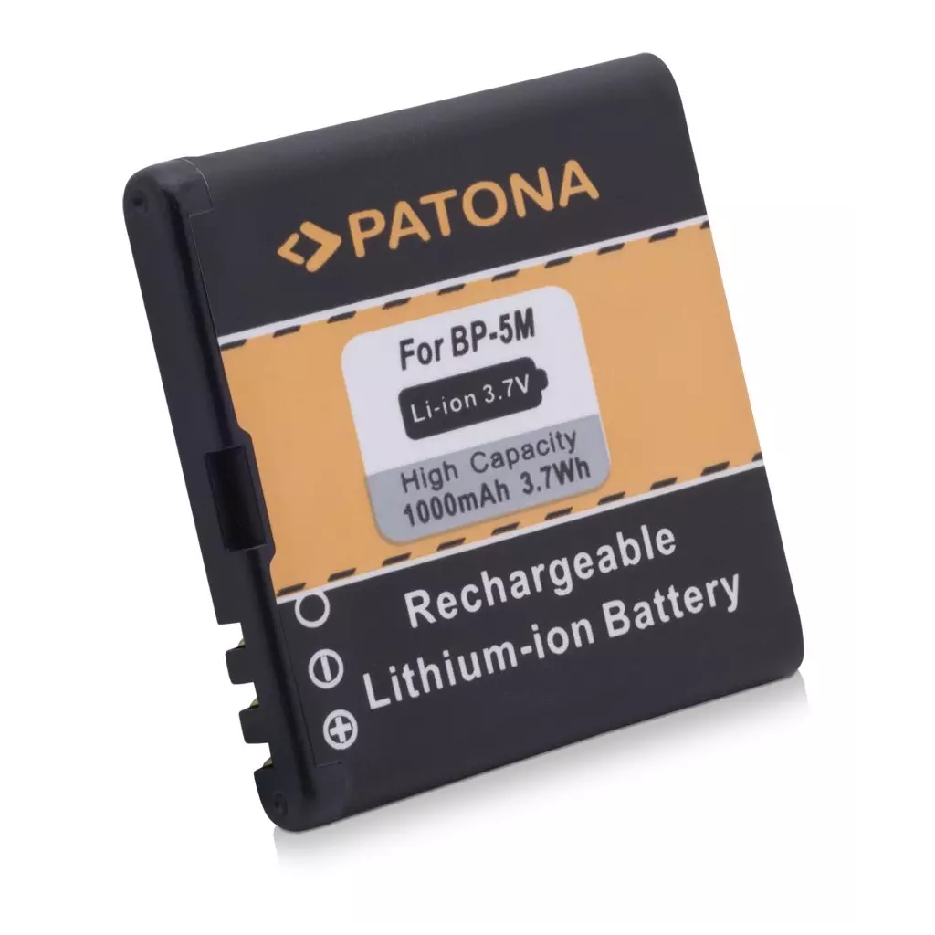 Obrázek produktu PATONA baterie pro mobilní telefon Nokia BP-5M 1000mAh 3,7V Li-Ion