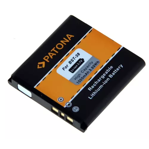obrázek produktu PATONA baterie pro mobilní telefon Sony Ericsson BST-38 1050mAh 3,8V Li-Ion