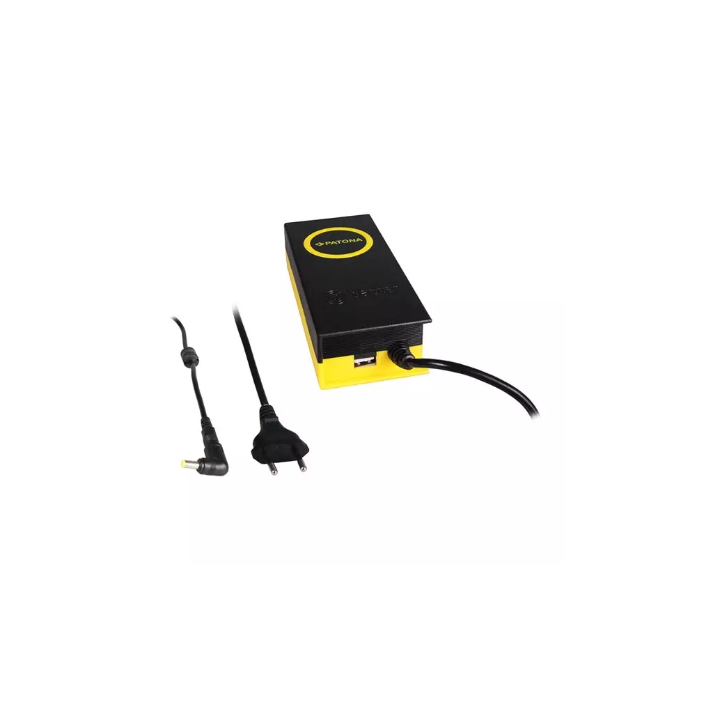 Obrázek produktu PATONA napájecí adaptér k ntb/ 19V/4,7A 90W/ konektor 5,5x1,7mm/ + výstup USB