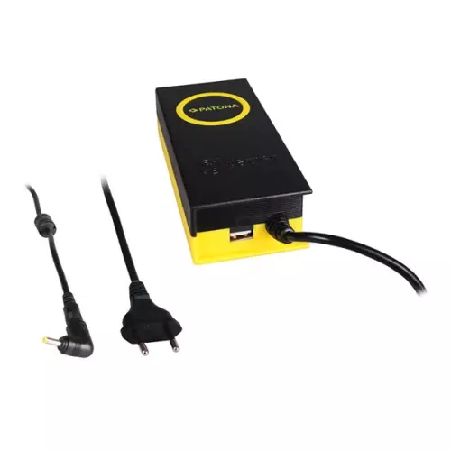 obrázek produktu PATONA napájecí adaptér k ntb/ 19,5V/4,7A 90W/ konektor 4x1,7mm/ + výstup USB