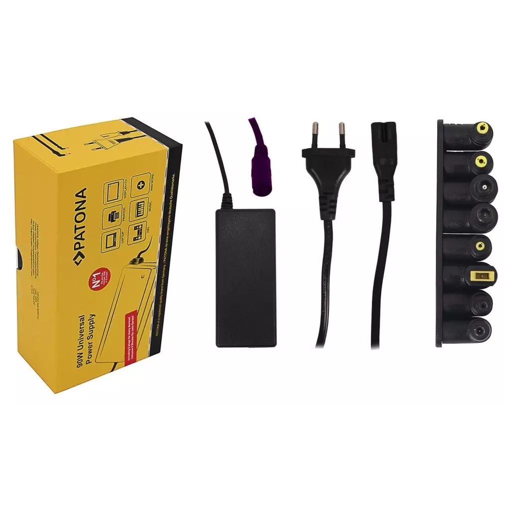 Obrázek produktu PATONA napájecí adaptér k ntb/ 15-22V/4,74A 90W/ UNI/ 8 konektorů