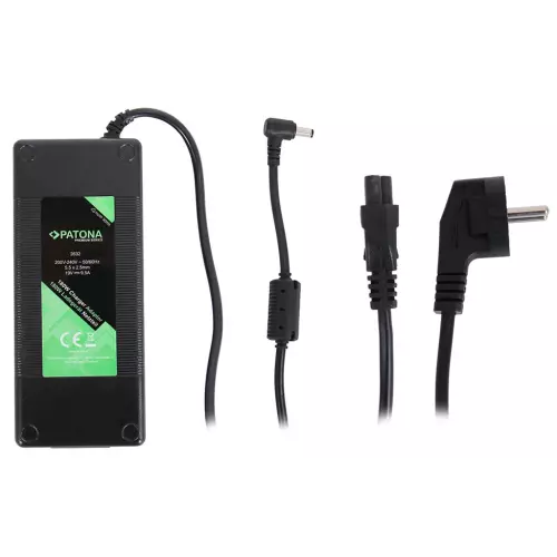 obrázek produktu PATONA napájecí adaptér k ntb 19V/9,5A 180W konektor 5,5x2,5mm ASUS PREMIUM