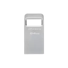 obrázek produktu Kingston DataTraveler Micro 64GB USB 3.2 (DTMC3G2/64GB) - stříbrná