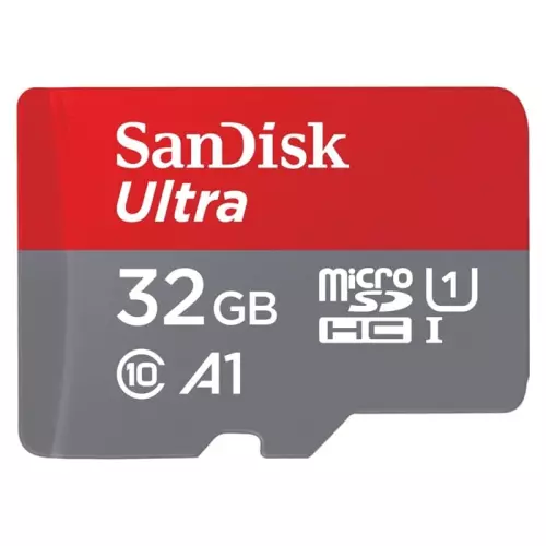 obrázek produktu SanDisk microSDHC 32GB 120MB/s UHS-I U1 Class 10 + Adaptér