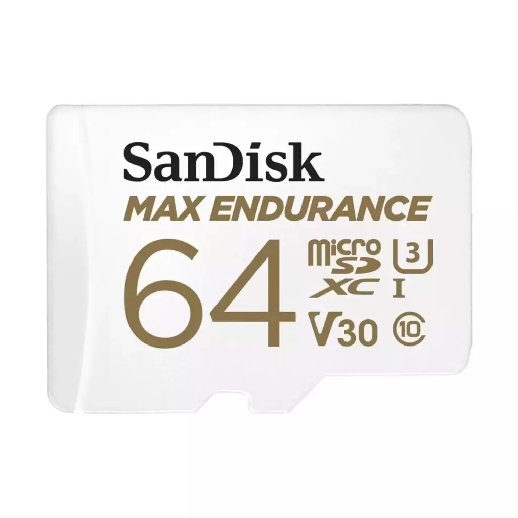 Obrázek produktu DF SanDisk Max Endurance microSDXC 64GB 100 MB/s UHS-I U3 Class 10+ Adaptér