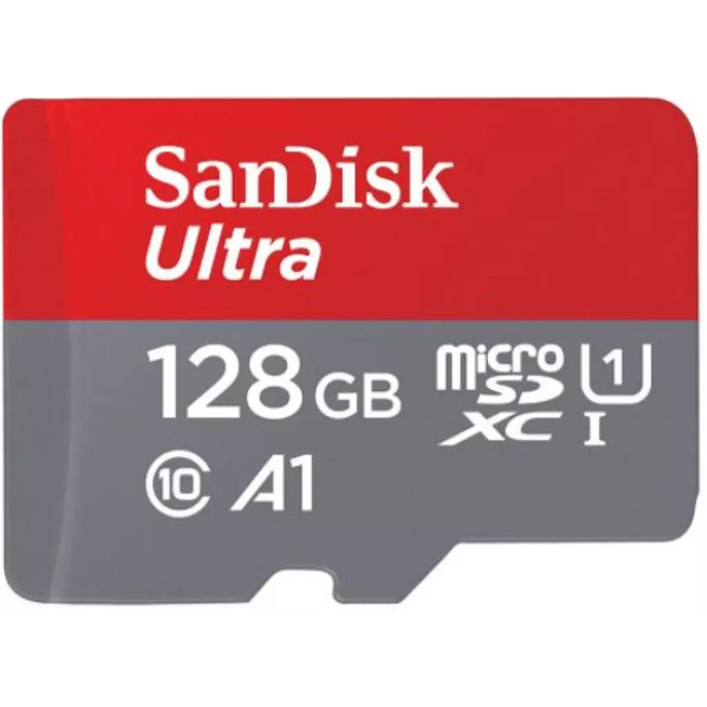 Obrázek produktu SanDisk Ultra microSDXC 128GB 140 MB/s UHS-I U1 Class 10 + Adaptér 