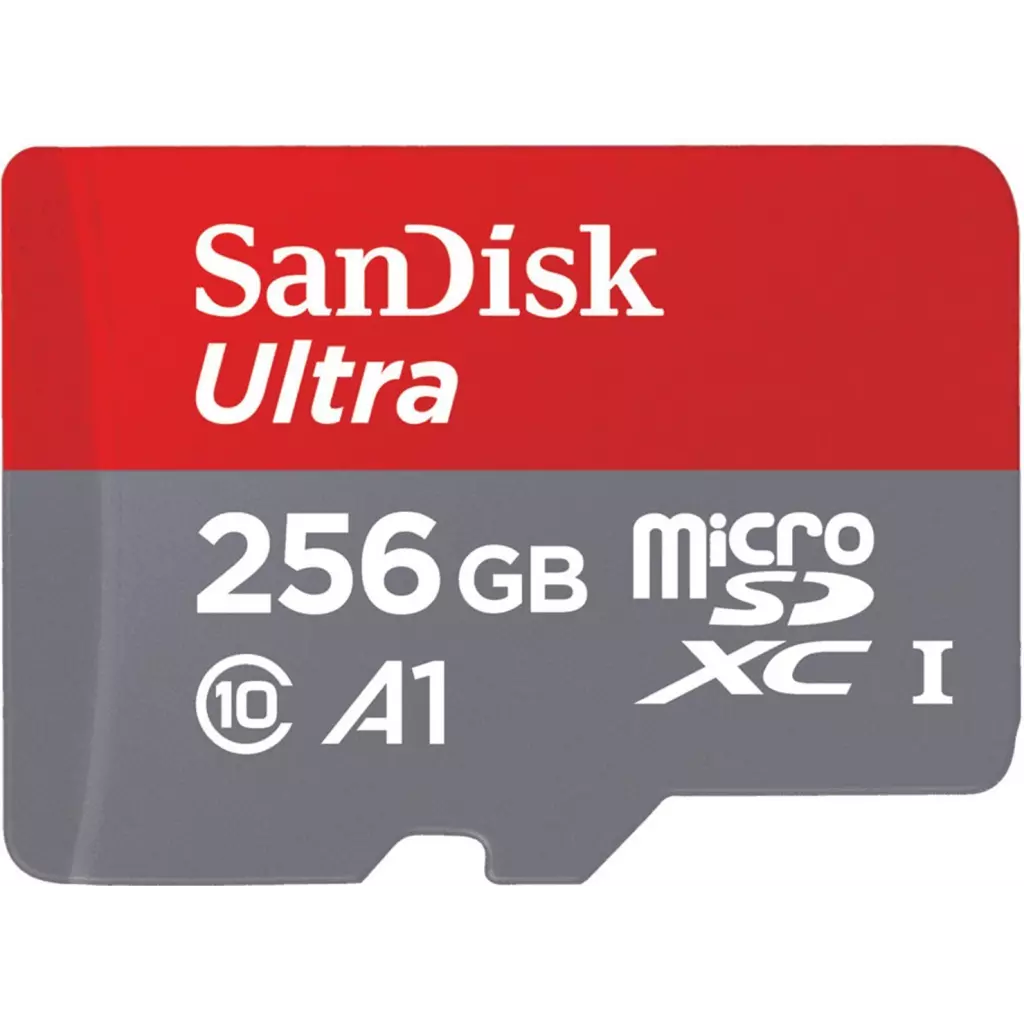 Obrázek produktu SanDisk Ultra microSDXC 256GB 150MB/s A1 Class10 UHS-I + Adaptér