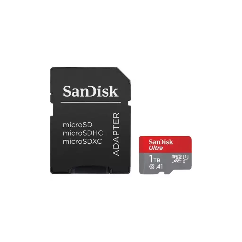 Obrázek produktu SanDisk Ultra microSDXC 1TB 150MB/s A1 Class10 UHS-I + Adaptér