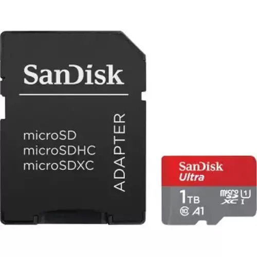 obrázek produktu SanDisk Ultra microSDXC 1TB 150MB/s A1 Class10 UHS-I + Adaptér