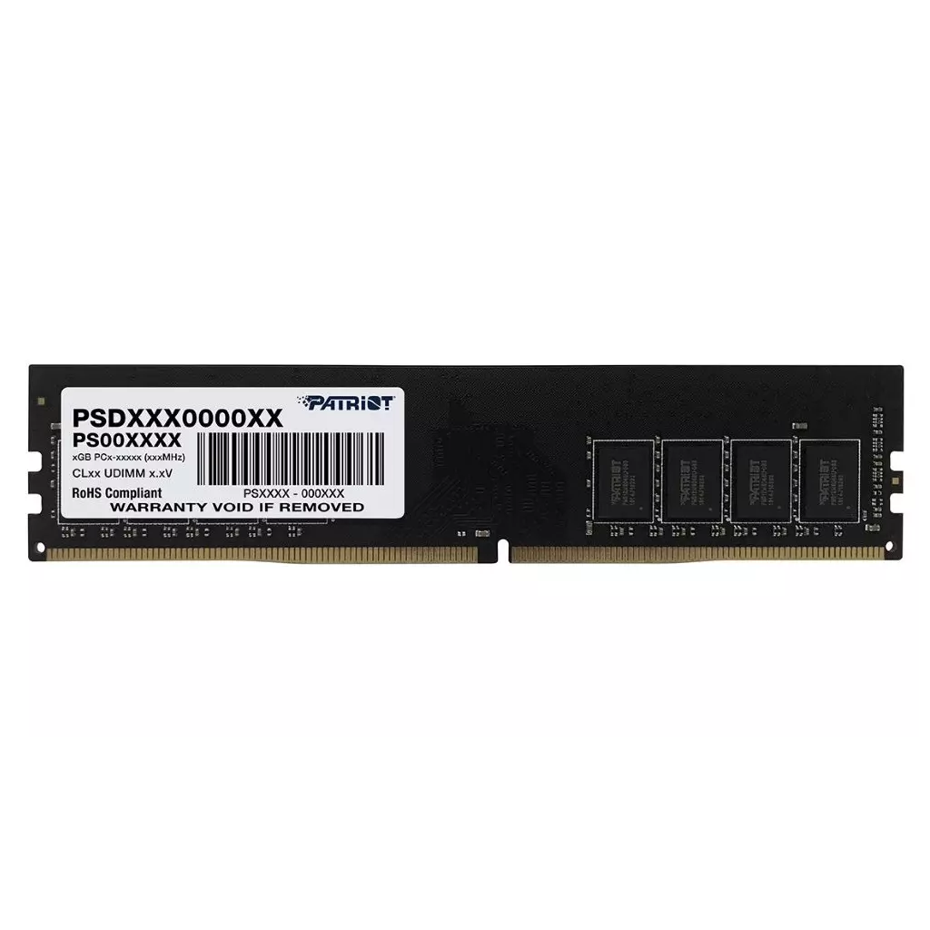 Obrázek produktu PATRIOT Signature 32GB DDR4 3200MHz / DIMM / CL22 / 1,2V - černá