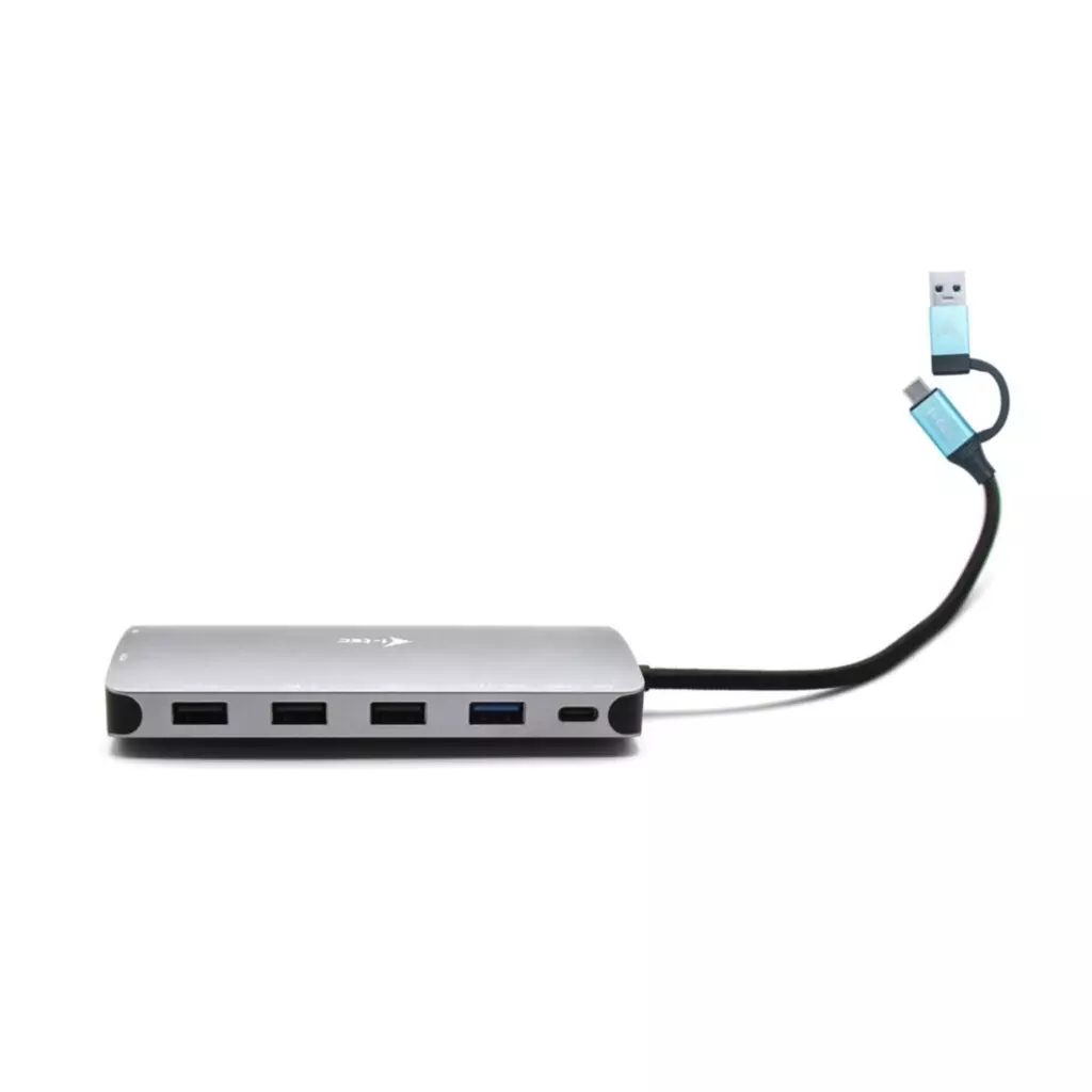Obrázek produktu i-tec USB 3.0/USB-C/TB3 3x Display Metal Nano Dock with LAN, PD 100W