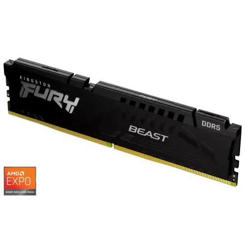 obrázek produktu Kingston Fury Beast DIMM DDR5 16GB 5200MHz černá - černá