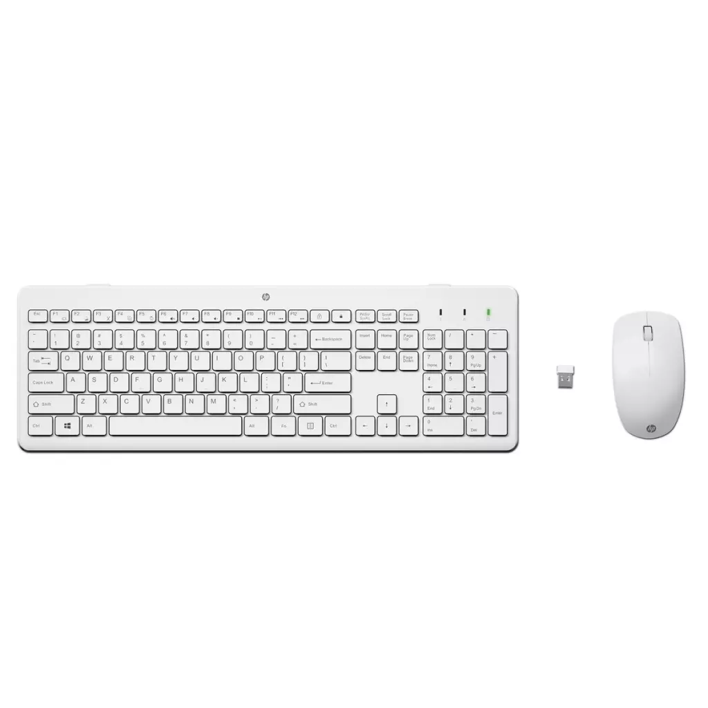 Obrázek produktu HP 230 klávesnice a myš/bezdrátová/white (3L1F0AA)