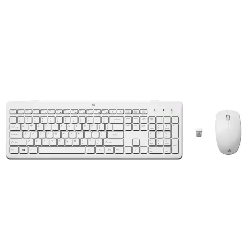 obrázek produktu HP 230 klávesnice a myš/bezdrátová/white (3L1F0AA)