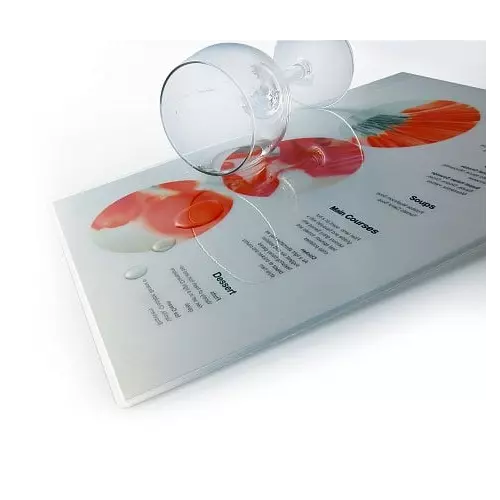 obrázek produktu Eurosupplies Laminovací folie 100ks 95x60mm, 125mic, velikost vizitka, lesklý