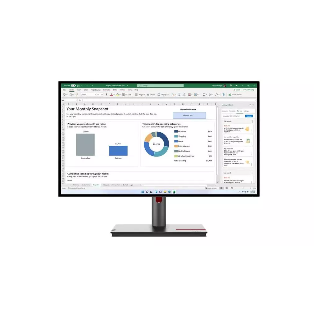 Obrázek produktu Lenovo ThinkVision P24Q-30 (63B4GAT6EU)