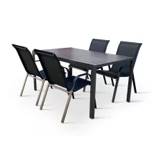obrázek produktu TEXIM Zahradní jídelní set VIKING L + 4x židle RAMADA