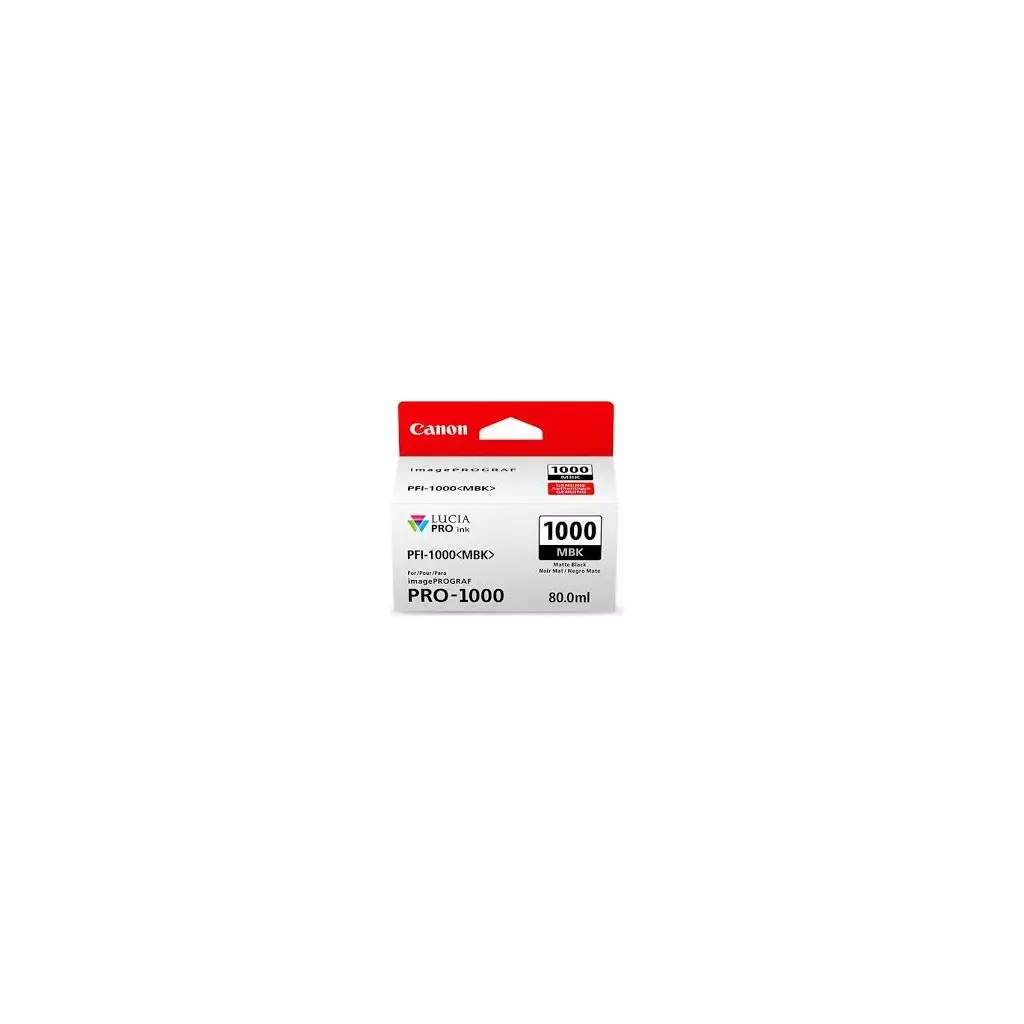 Obrázek produktu Canon cartridge PFI-1000MBK iPF PRO-1000