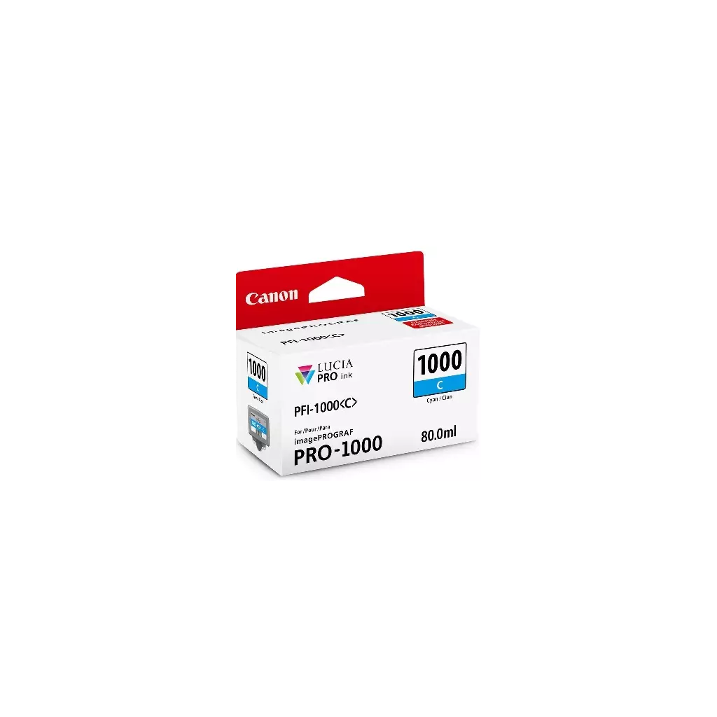 Obrázek produktu Canon cartridge PFI-1000C iPF PRO-1000