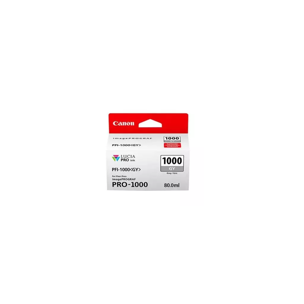 Obrázek produktu Canon cartridge PFI-1000GY iPF PRO-1000