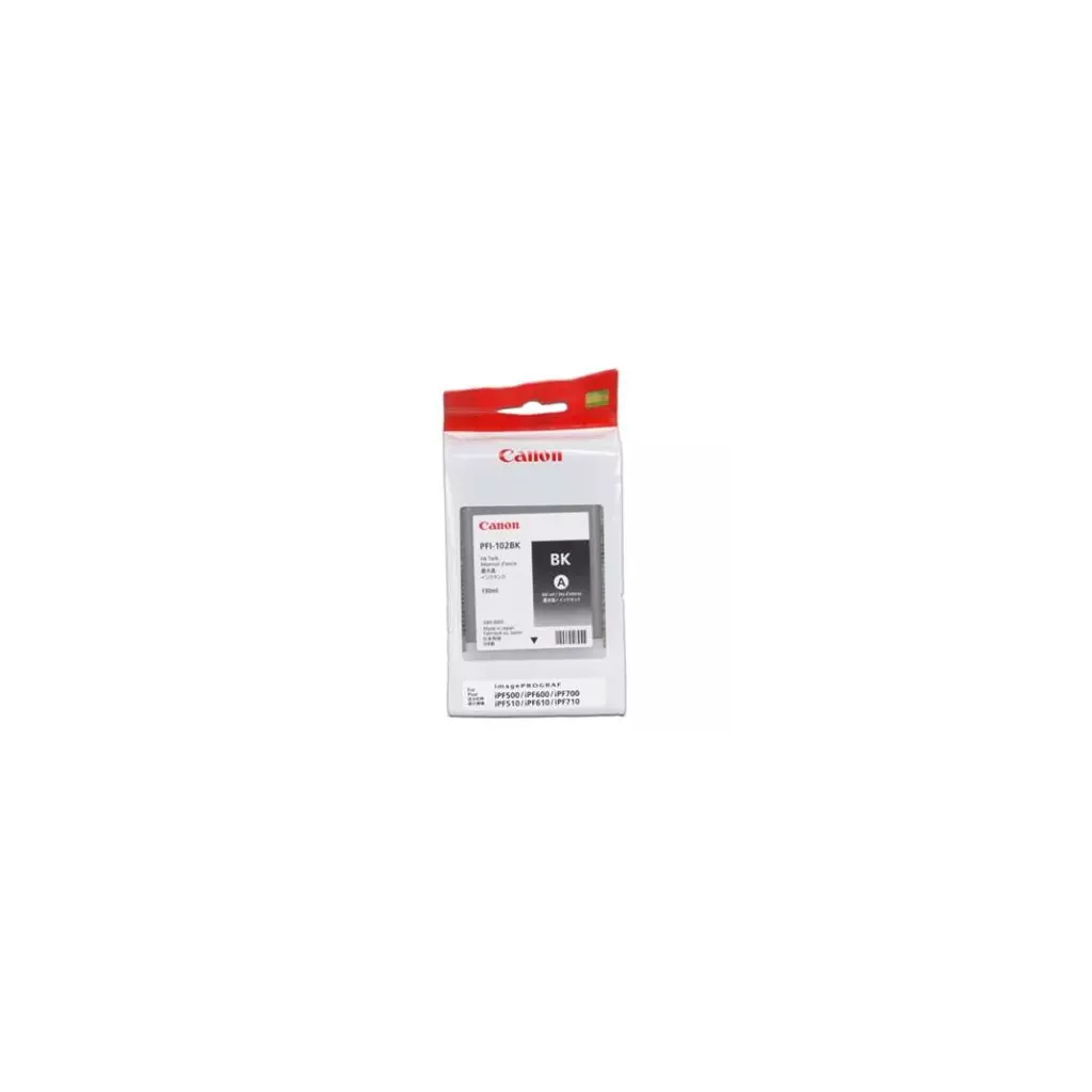 Obrázek produktu Canon cartridge PFI-102BK 130ml